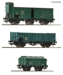 Roco 6600079 - H0 - 3-tlg. Set Güterzug, SNCB, Ep. III